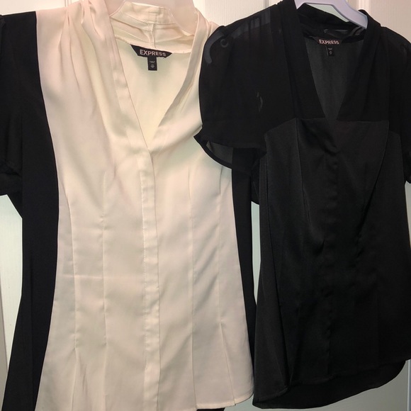 Express work silk blouses XS - Picture 1 of 5